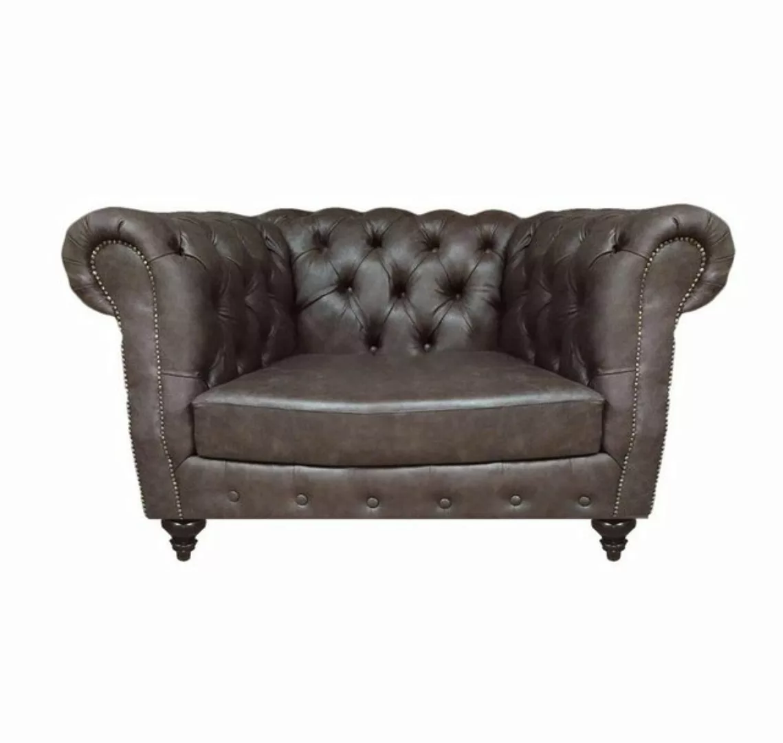 JVmoebel Chesterfield-Sofa Wohnzimmer Braun Sofa Viersitzer Couch Einrichtu günstig online kaufen