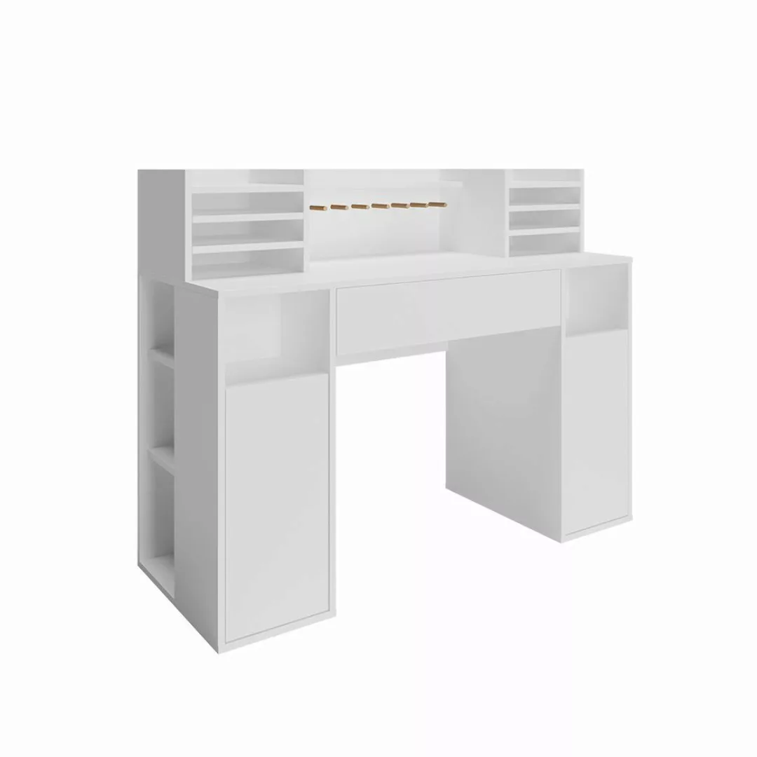 Vicco Schreibtisch, Weiß, 126.8 x 50 günstig online kaufen