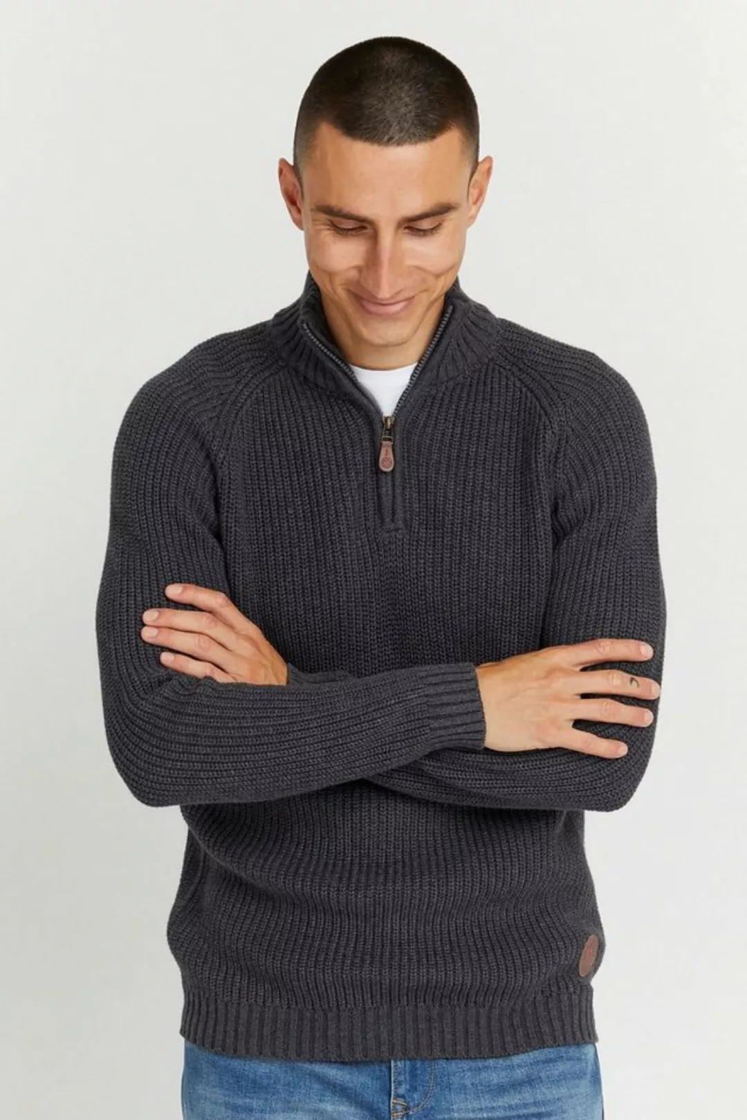 !Solid Troyer SDXenox Strickpulli mit Stehkragen günstig online kaufen