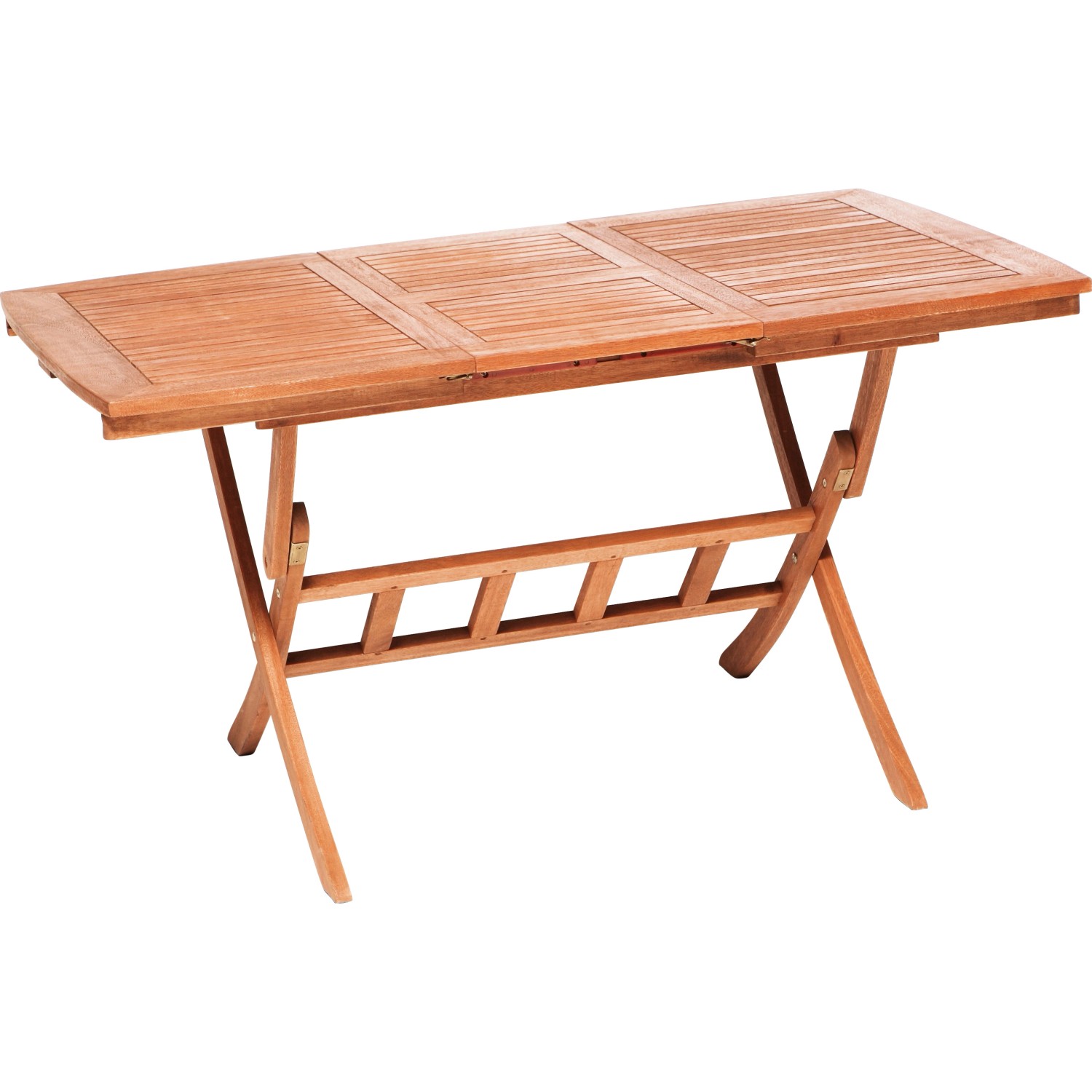 Gartentisch klappbar 110/160 cm x 90 cm Ausziehbar Braun günstig online kaufen