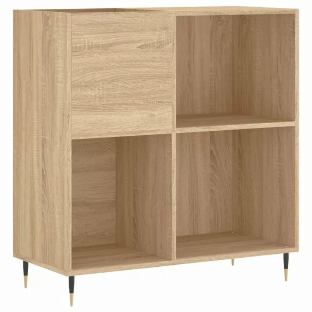 vidaXL Beistellschrank Plattenschrank Sonoma-Eiche 84,5x38x89 cm Holzwerkst günstig online kaufen