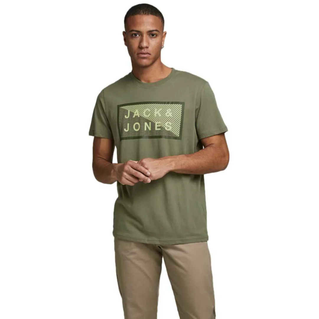Jack & Jones Shawn Kurzärmeliges T-shirt 2XL Deep Lichen Green / Slim Fit günstig online kaufen