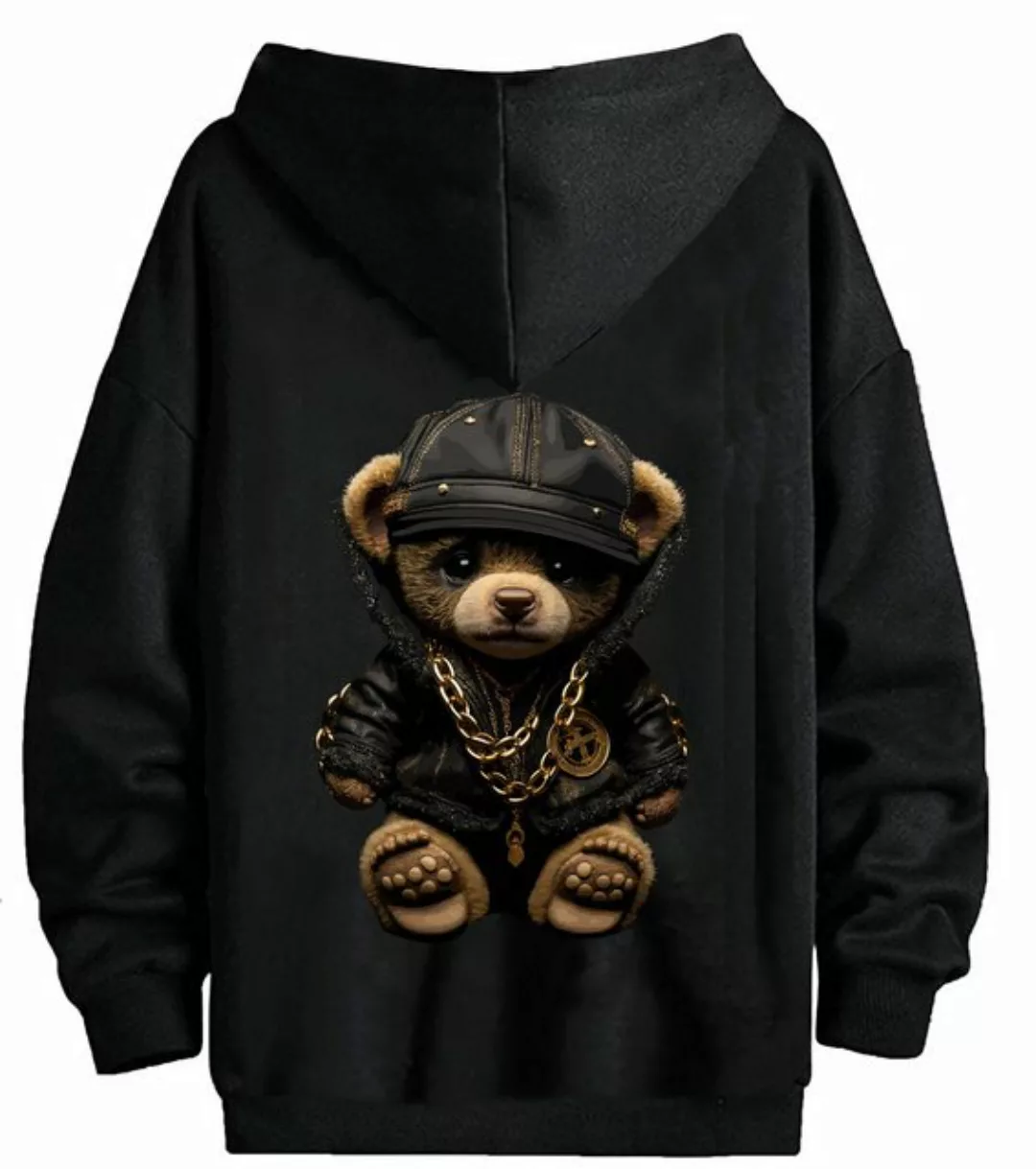 RMK Hoodie Herren Pullover Pulli Kapuzenpullover Sweatshirt Gangster Teddy günstig online kaufen