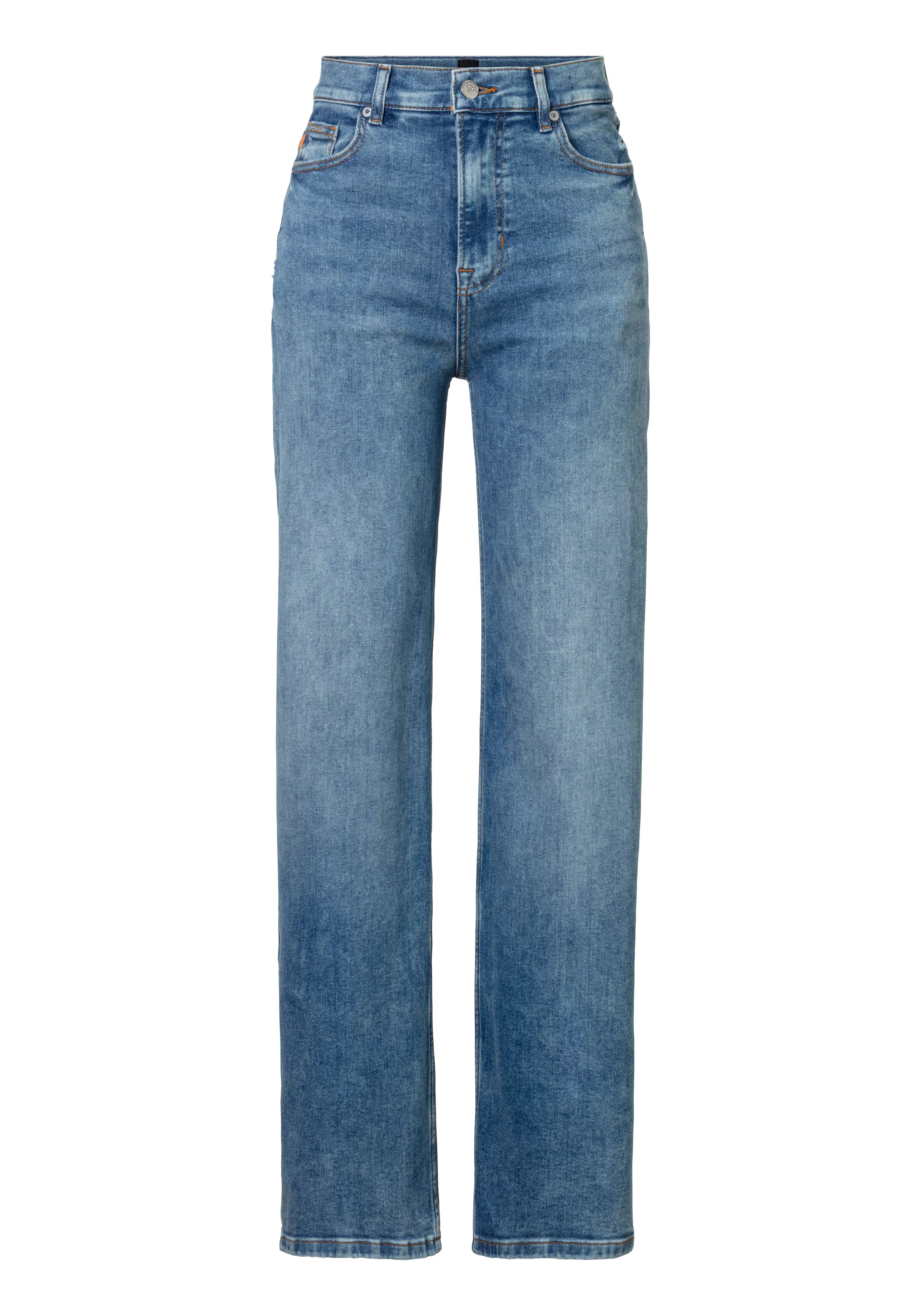 BOSS ORANGE Straight-Jeans "C MARLENE HR 2.0 Premium Damenmode", mit BOSS L günstig online kaufen
