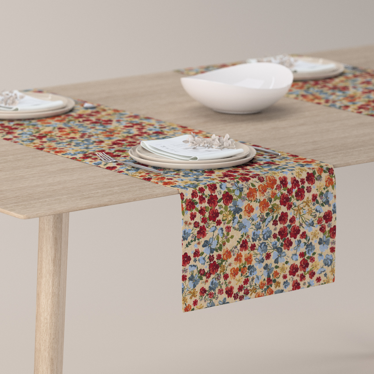 Tischläufer, rot- blau, 40 x 130 cm, Intenso Premium (144-30) günstig online kaufen