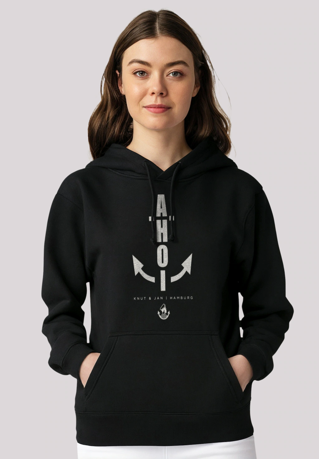 F4NT4STIC Kapuzenpullover "Ahoi Anker Knut & Jan Hamburg", Premium Qualität günstig online kaufen