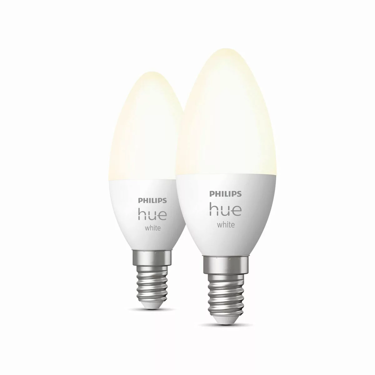 Smart Glühbirne Philips E14 5,5 W 2700 K Weiß F 470 Lm (2 Stück) (restaurie günstig online kaufen