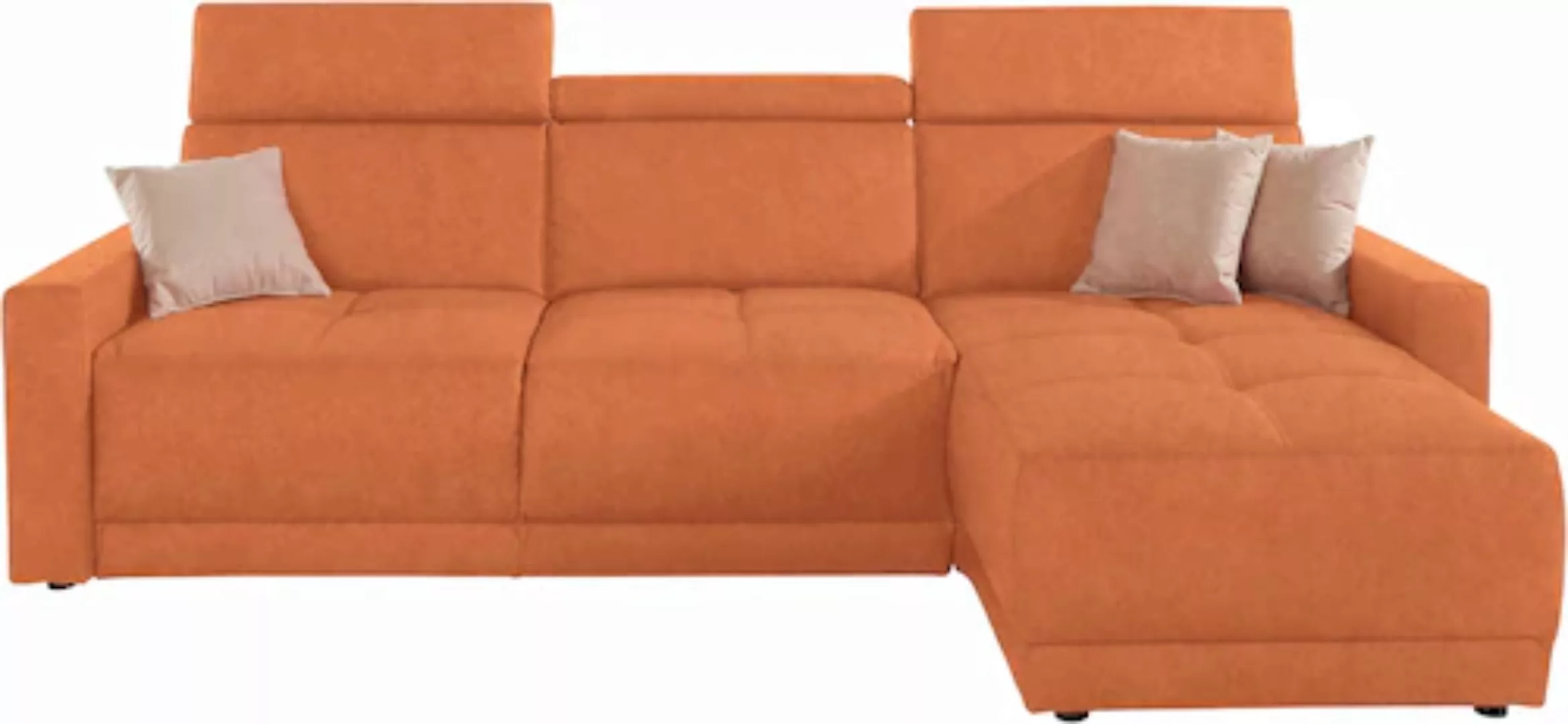 DOMO collection Ecksofa »Ava L-Form«, mit Recamiere, Federkern wahlweise mi günstig online kaufen