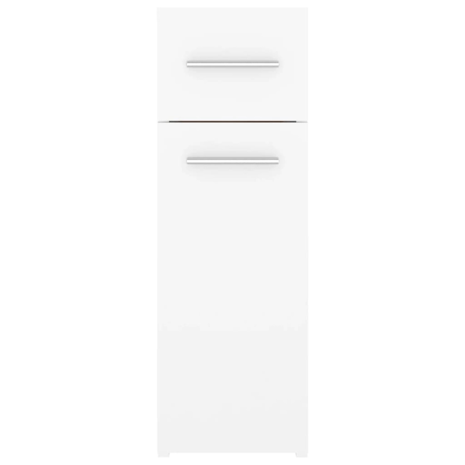 Apothekerschrank Weiß 20x45,5x60 Cm Spanplatte günstig online kaufen