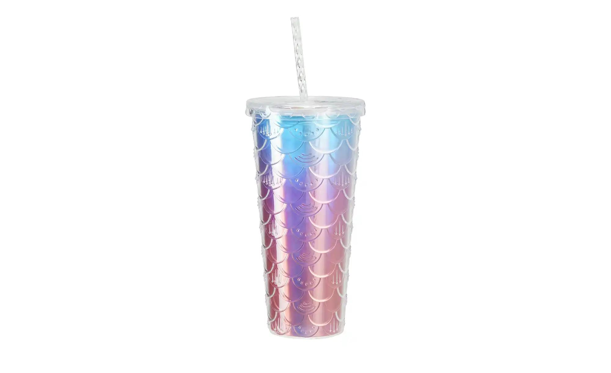 KHG Trinkbecher   ¦ rosa/pink ¦ Kunststoff ¦ Maße (cm): B: 6,5 H: 20,5 T: 1 günstig online kaufen