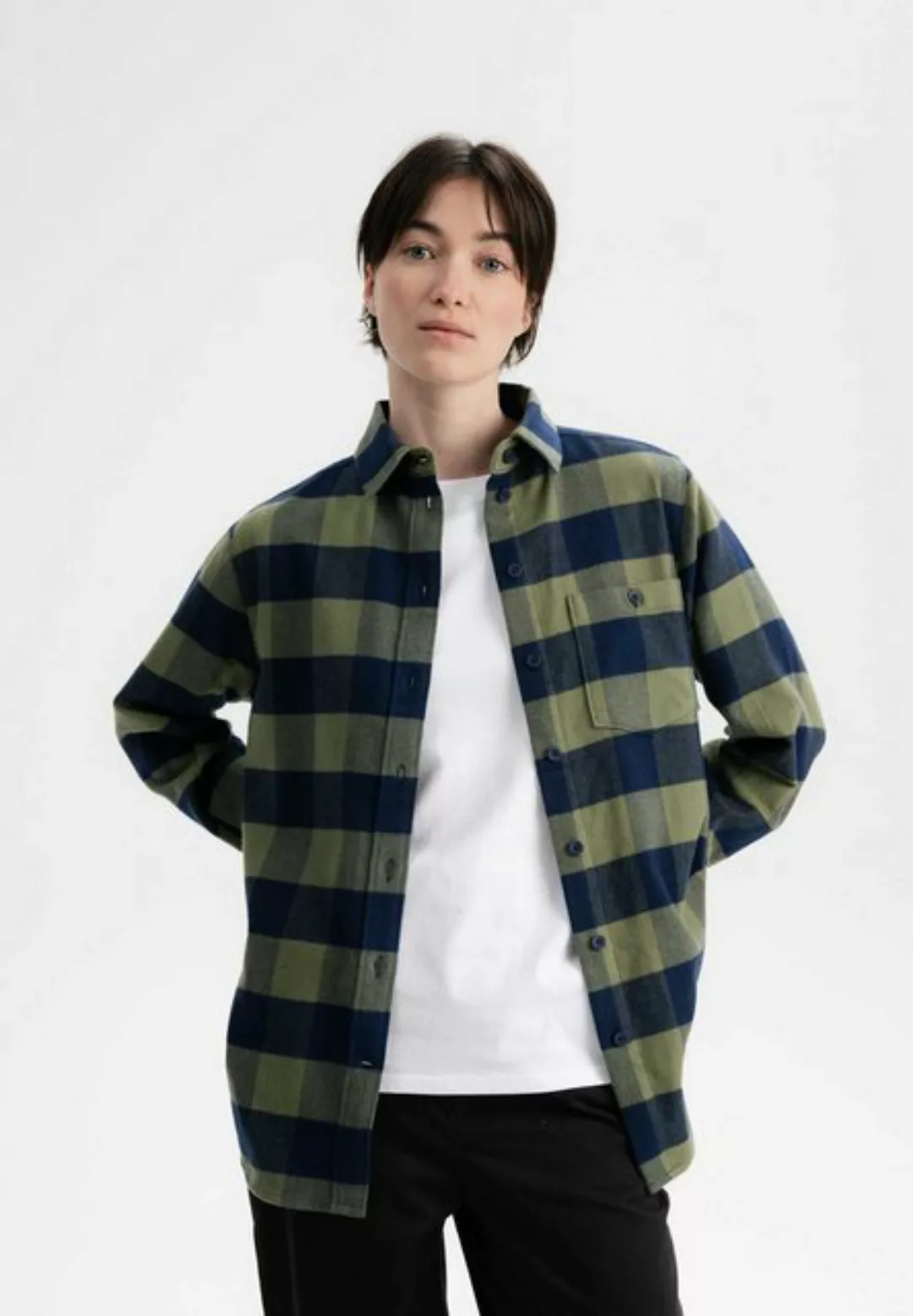 MELA Flanellhemd Flanell Shirt AKHELA clean günstig online kaufen