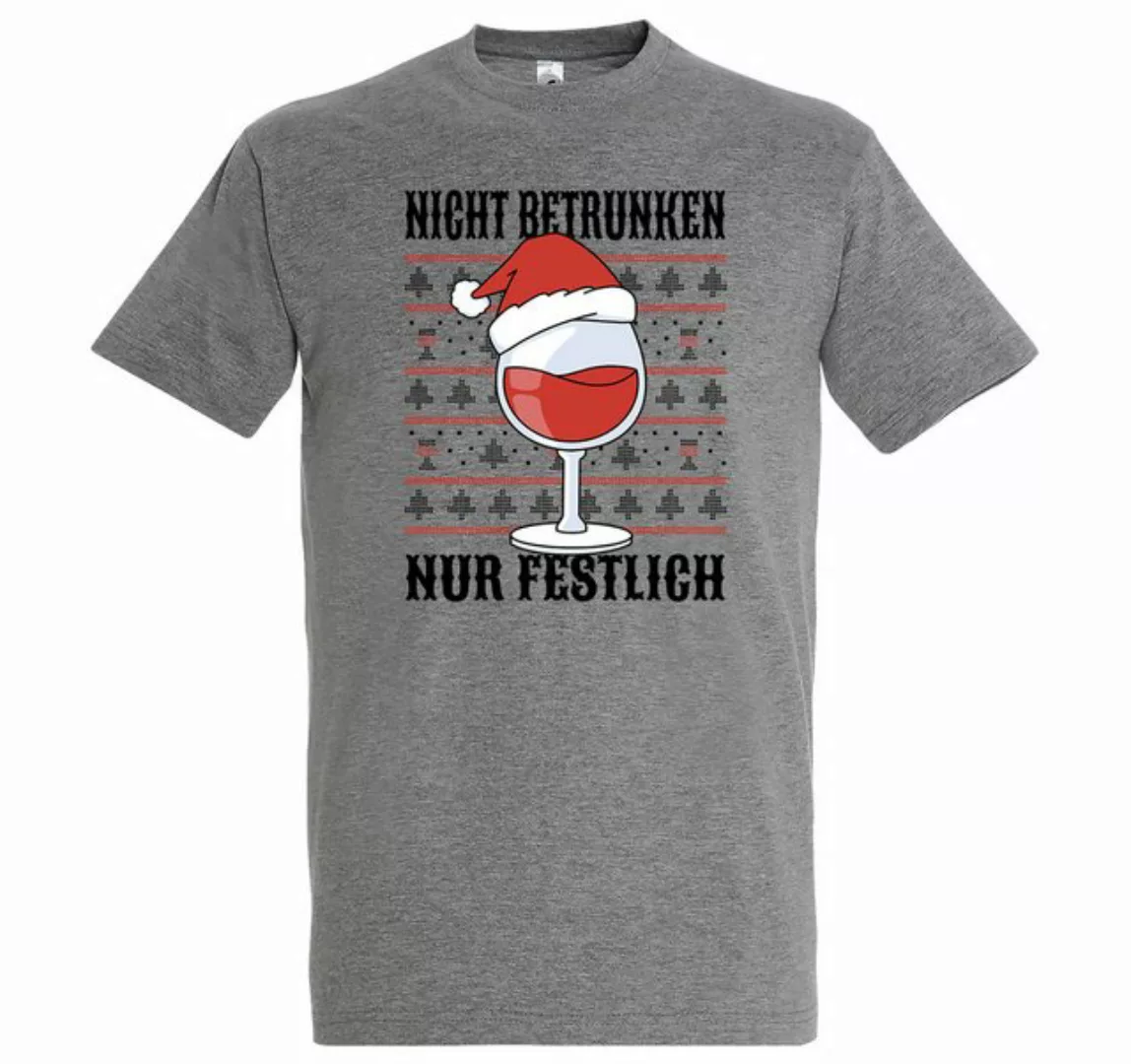 Youth Designz Print-Shirt Nicht Betrunken nur Festlich Herren T-Shirt mit m günstig online kaufen