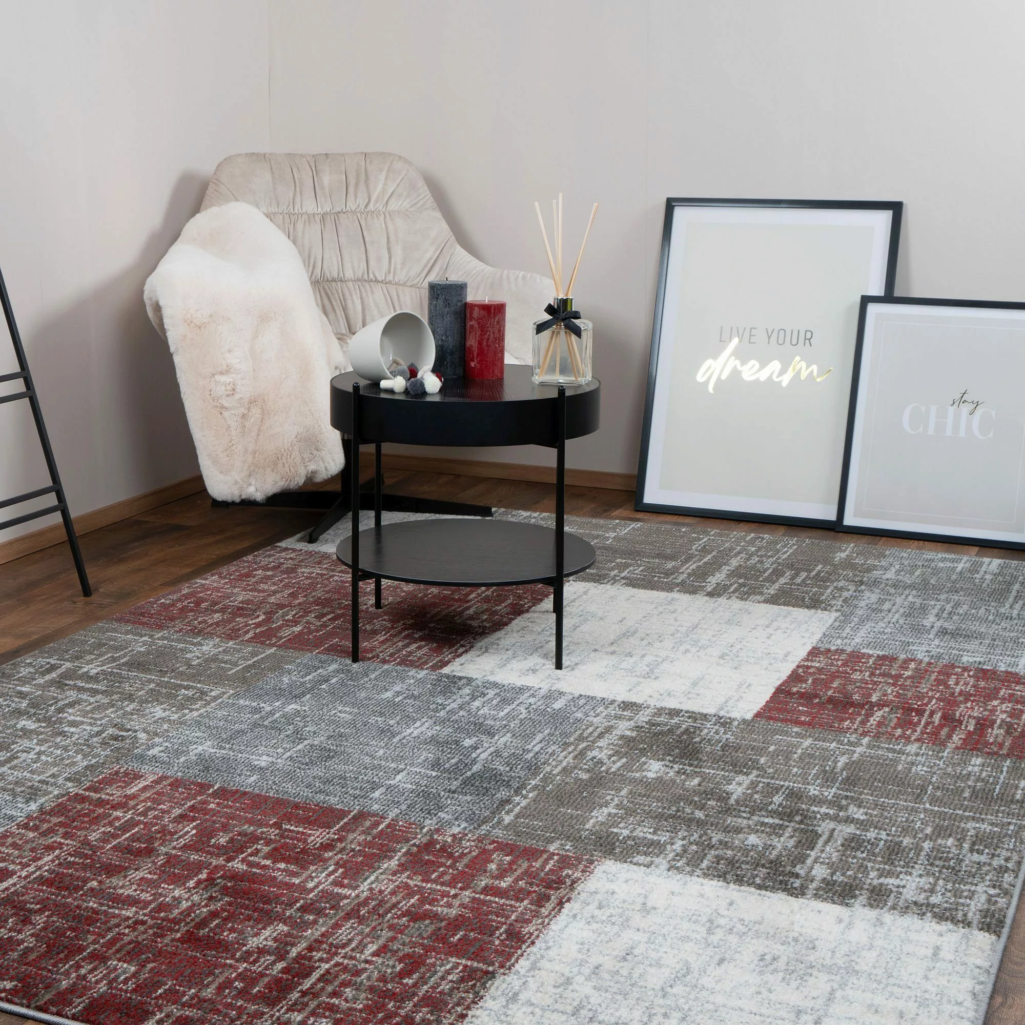 Consilio Concept Designteppich MILANO Teppich Wohnzimmerteppich günstig online kaufen