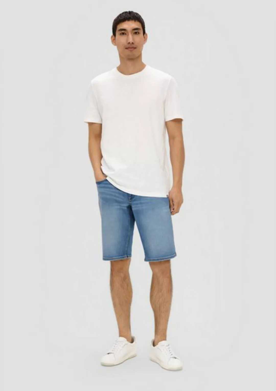 s.Oliver Stoffhose Jeans-Shorts / Regular Fit / Mid Rise günstig online kaufen