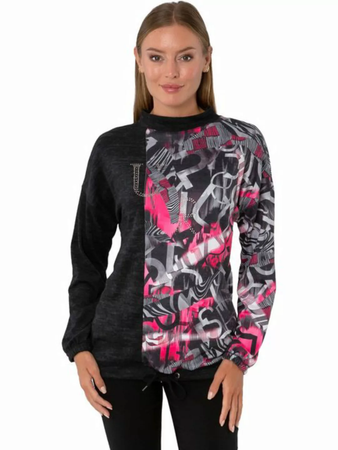 Estefania for woman Rundhalspullover 193-7647, Estefania for woman Pullover günstig online kaufen