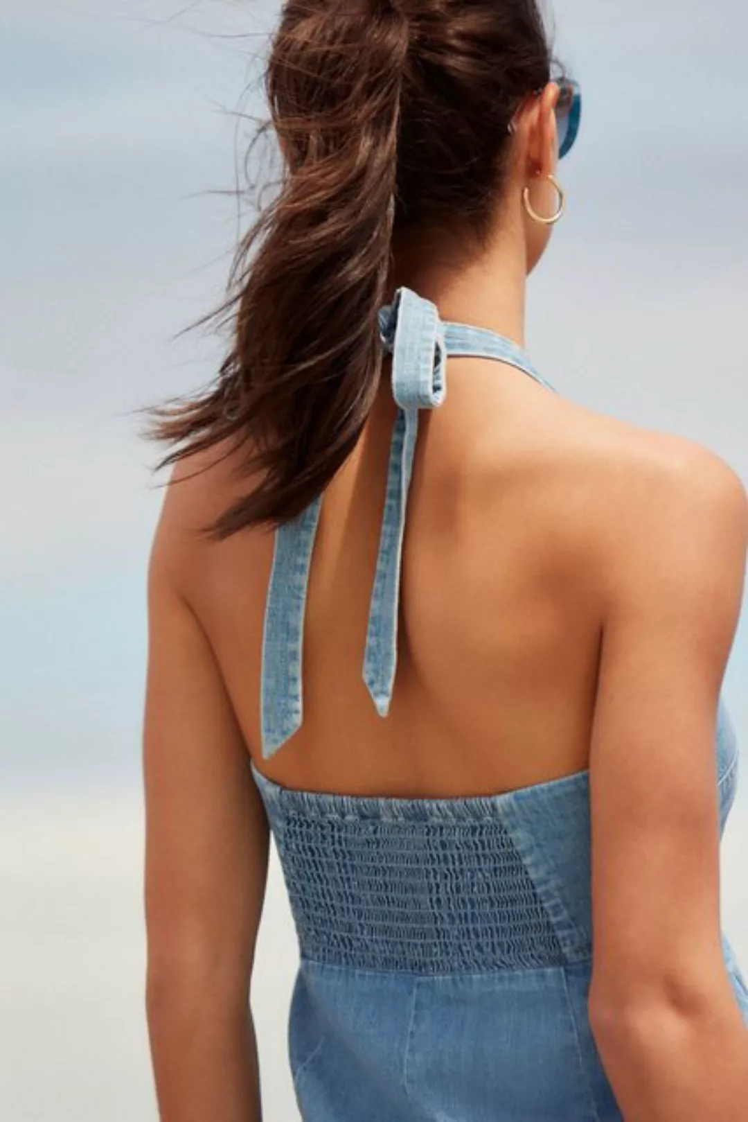 Next Jeanskleid Mittellanges Jeanskleid (1-tlg) günstig online kaufen