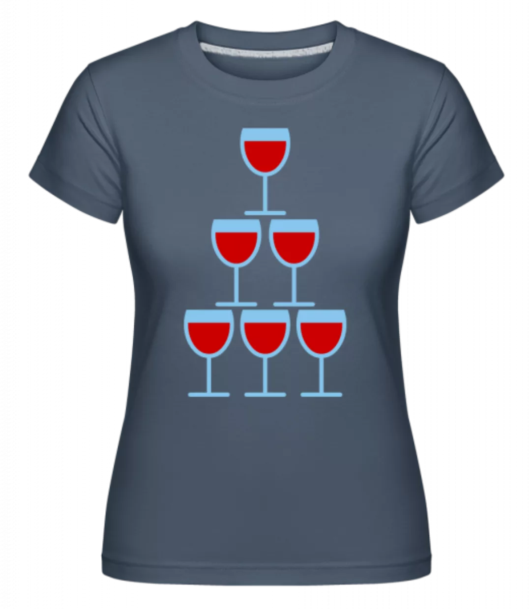 Wine Glasses Icon · Shirtinator Frauen T-Shirt günstig online kaufen