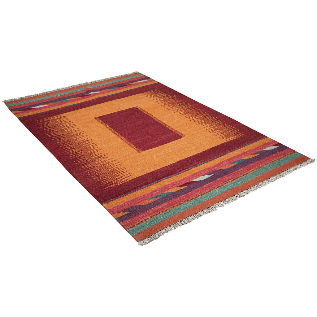 Teppich multicolor B/L: ca. 127x185 cm günstig online kaufen