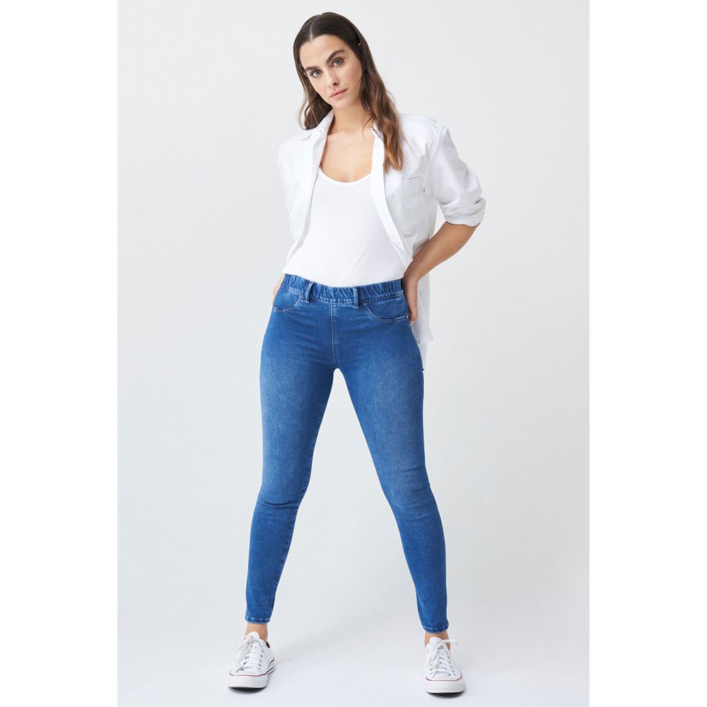 Salsa Jeans 126007-850 / Cropped Skinny Push Up Wonder Jeggings 28 Blue günstig online kaufen