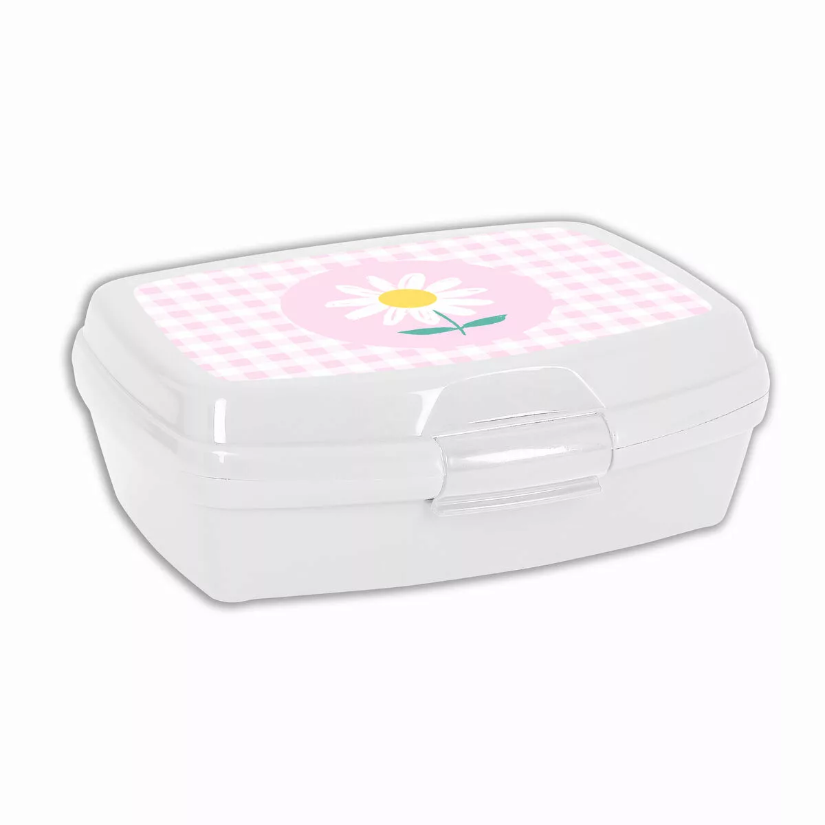 Brotdose Für Sandwiches Safta Flor Kunststoff Rosa Weiß (17 X 6 X 14 Cm) günstig online kaufen