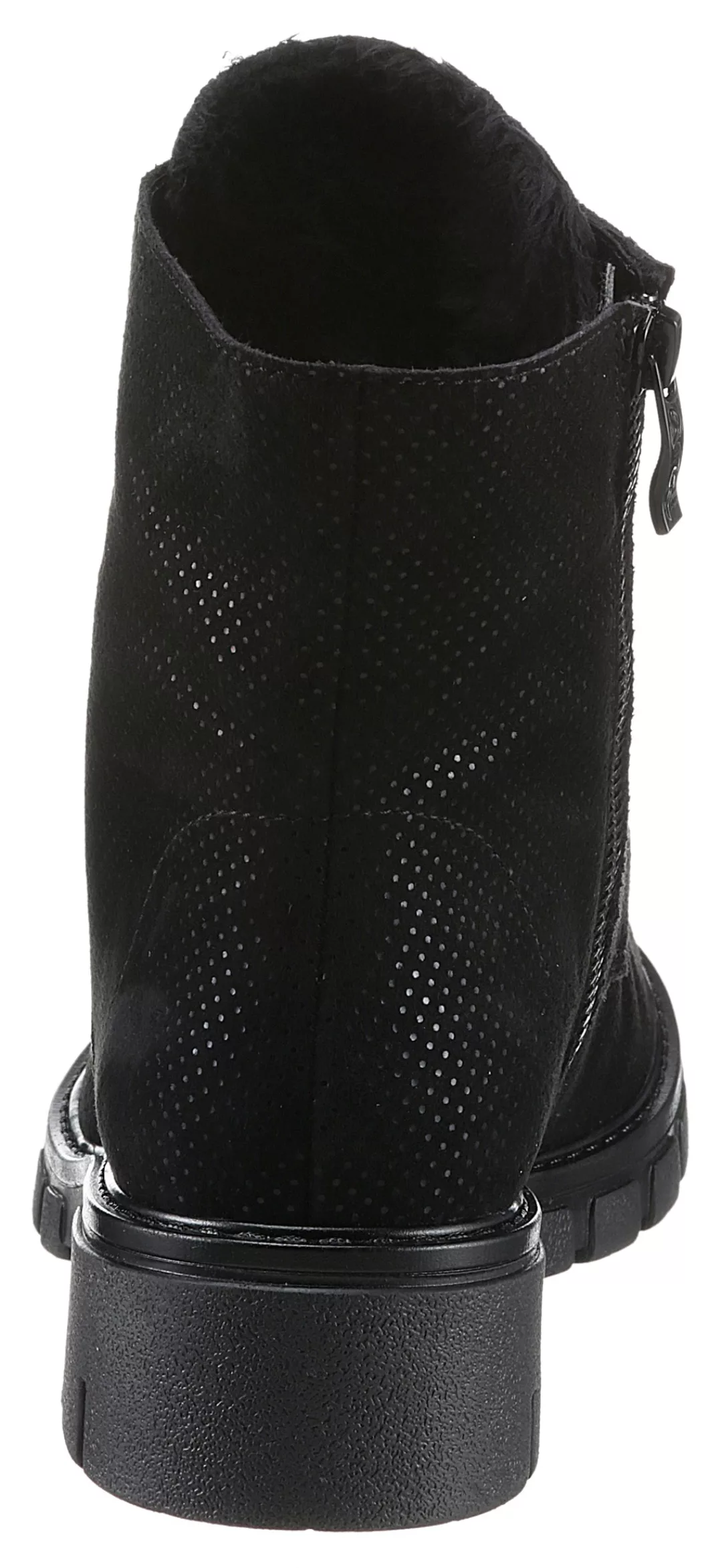 Ara Schnürstiefelette "DOVER", mit Metallic-Perforation, G-Weite = weit günstig online kaufen