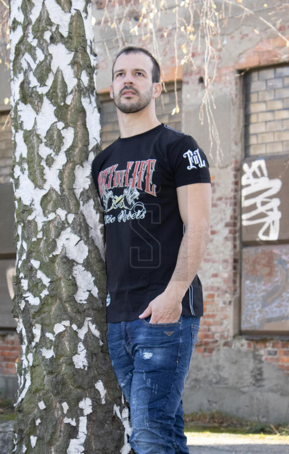 Fact of Life Herren T-Shirt Kurzarmshirt Tattoo Rebels günstig online kaufen