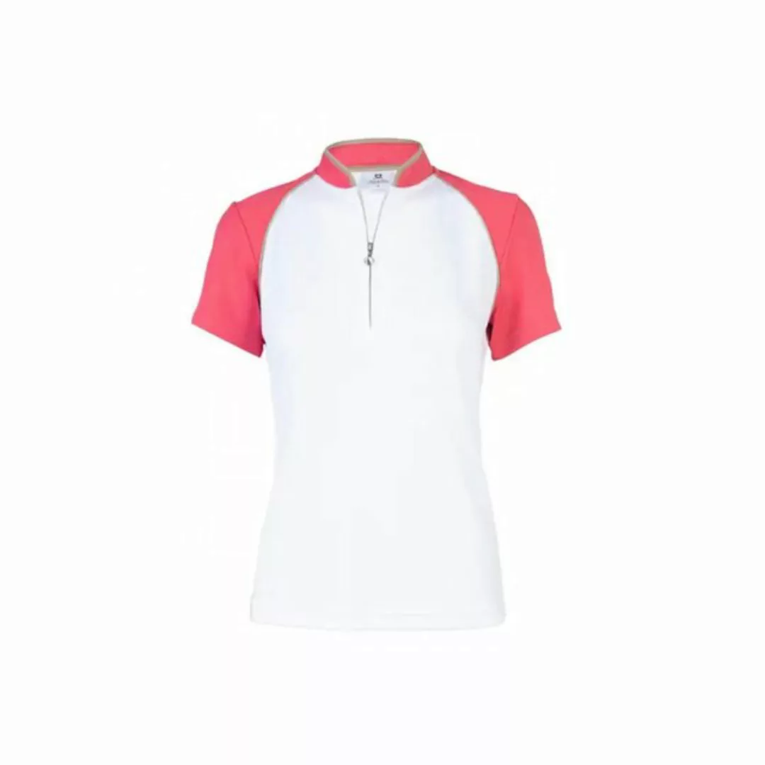 Daily Sports Poloshirt Daily Sports Polo Megan Shortsleeve Weiß/Rot Damen S günstig online kaufen