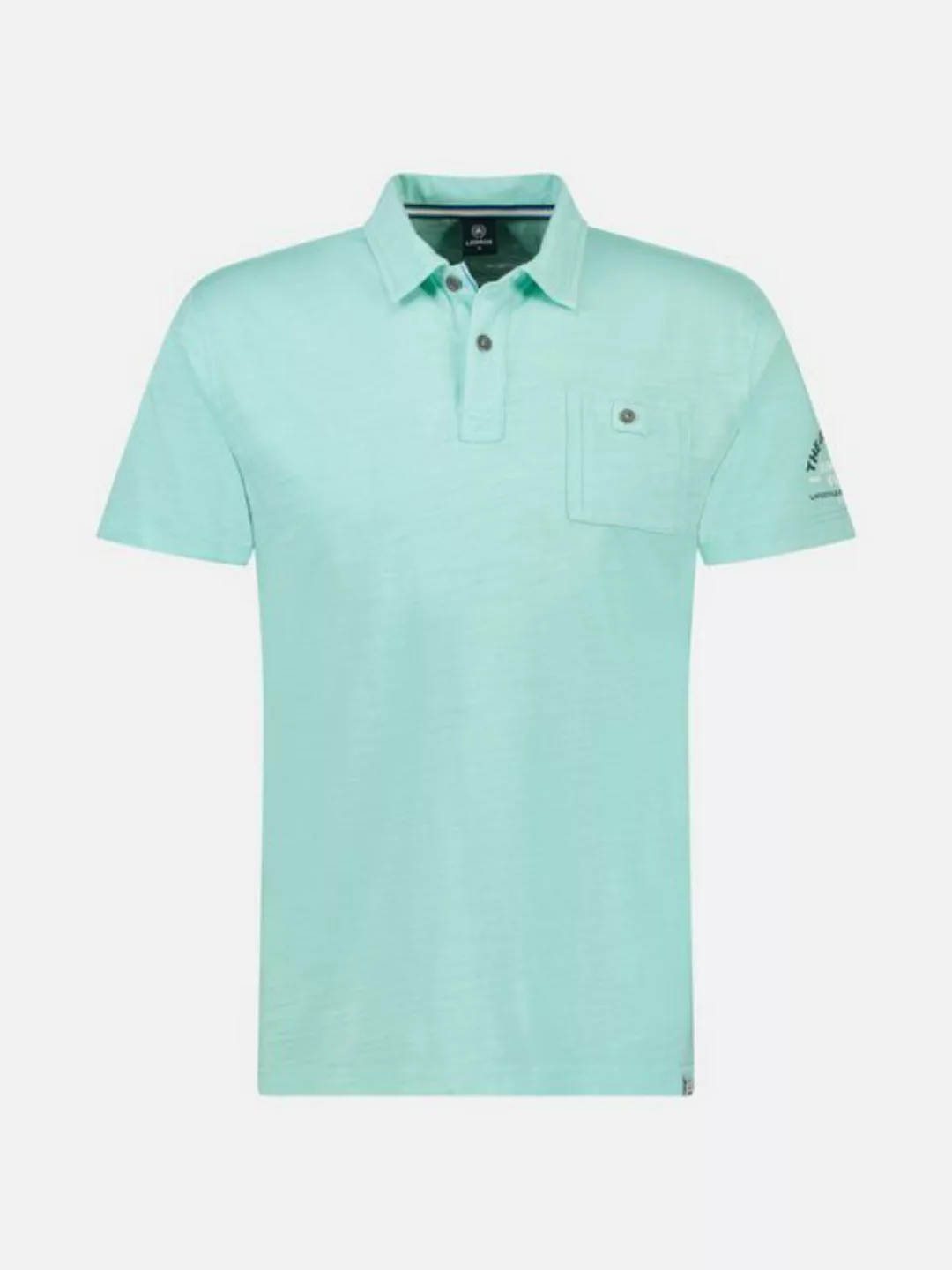 LERROS Poloshirt "LERROS Herren Poloshirt mit Stretchanteil, unifarben" günstig online kaufen