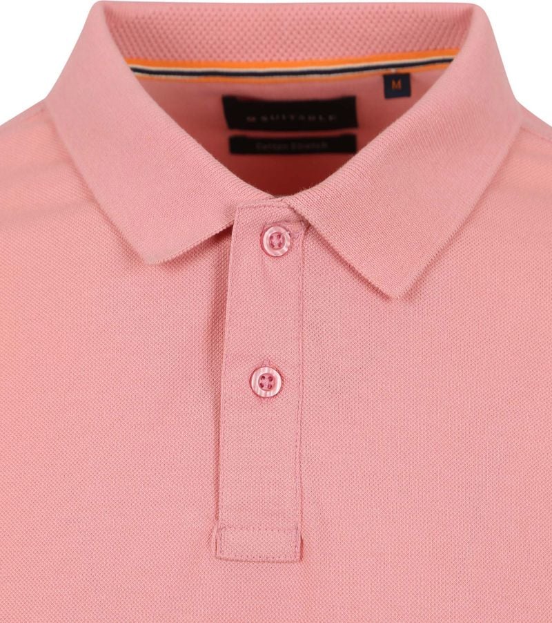 Suitable Cas Poloshirt Rosa - Größe L günstig online kaufen