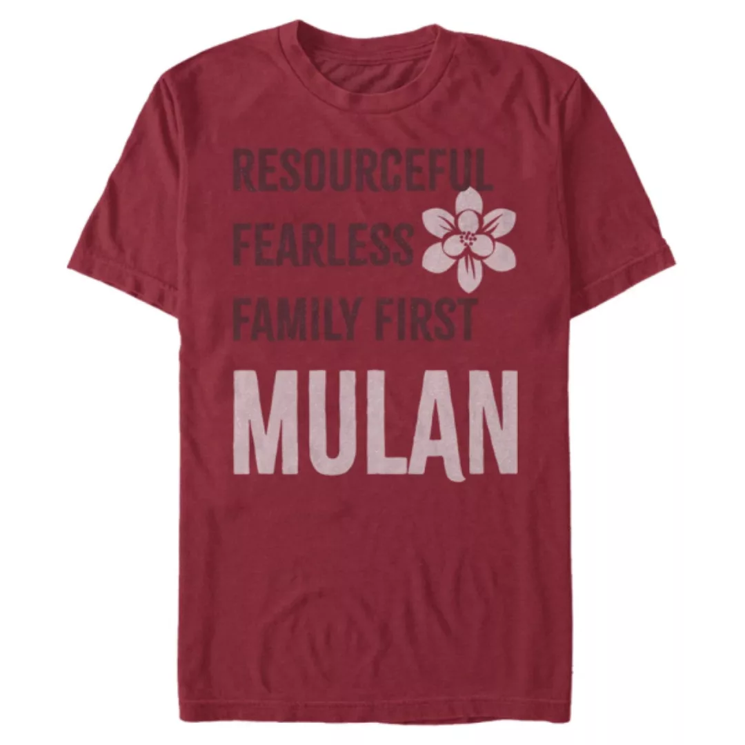 Disney Prinzessinnen - Mulan List - Männer T-Shirt günstig online kaufen