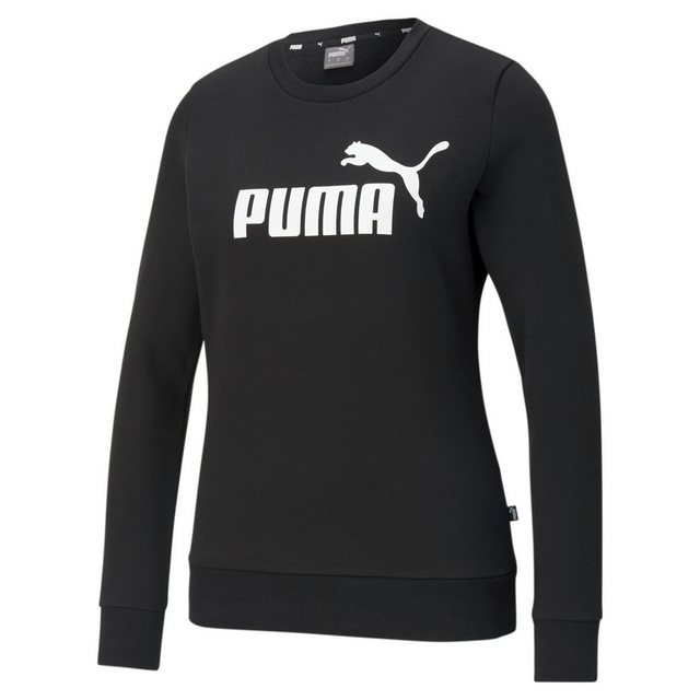 PUMA Langarmshirt "ESS LOGO CREW FL" günstig online kaufen