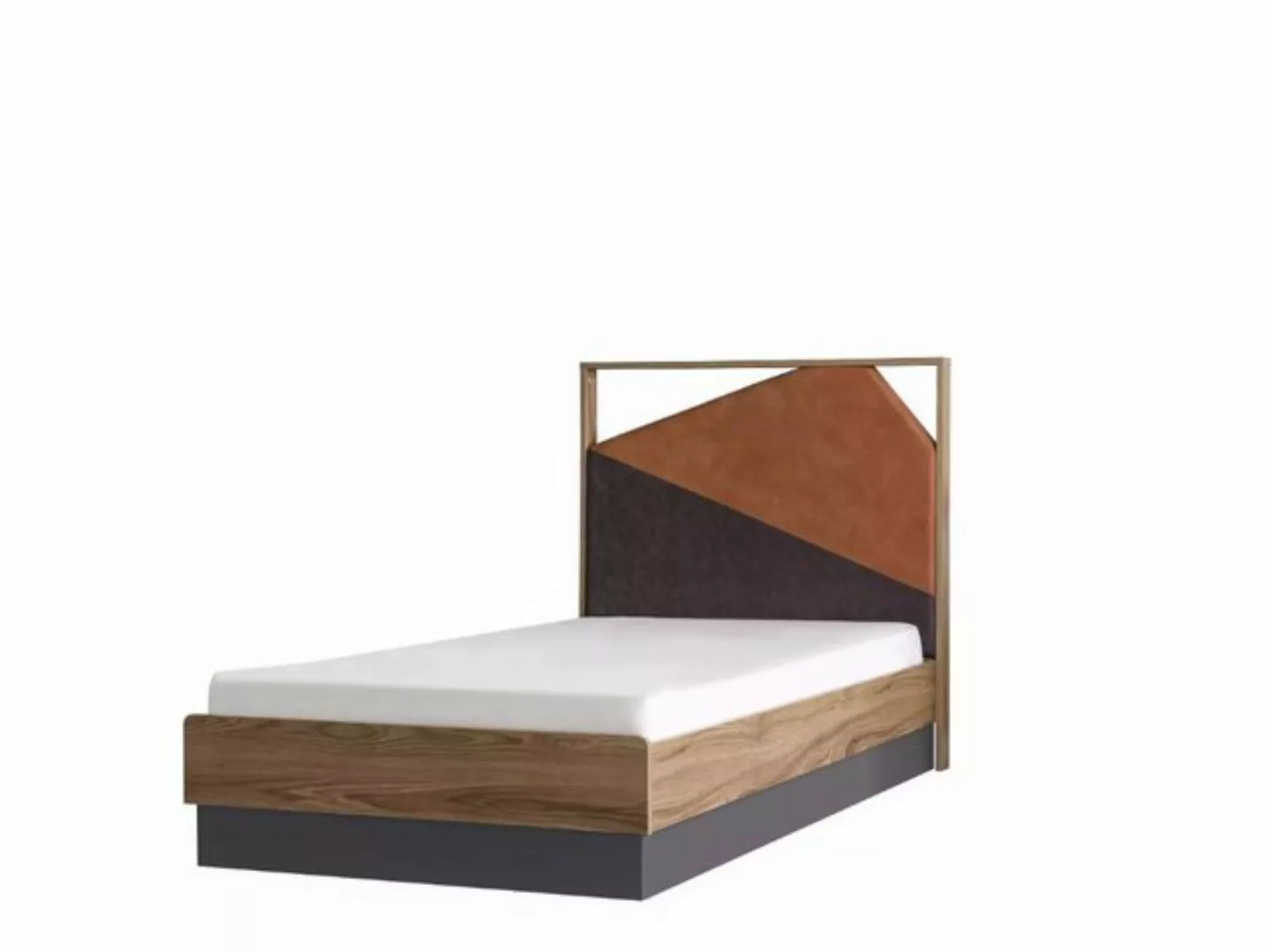 Xlmoebel Bett Bett für Kinderzimmer in Grau aus Holz mit einer Breite (1-tl günstig online kaufen