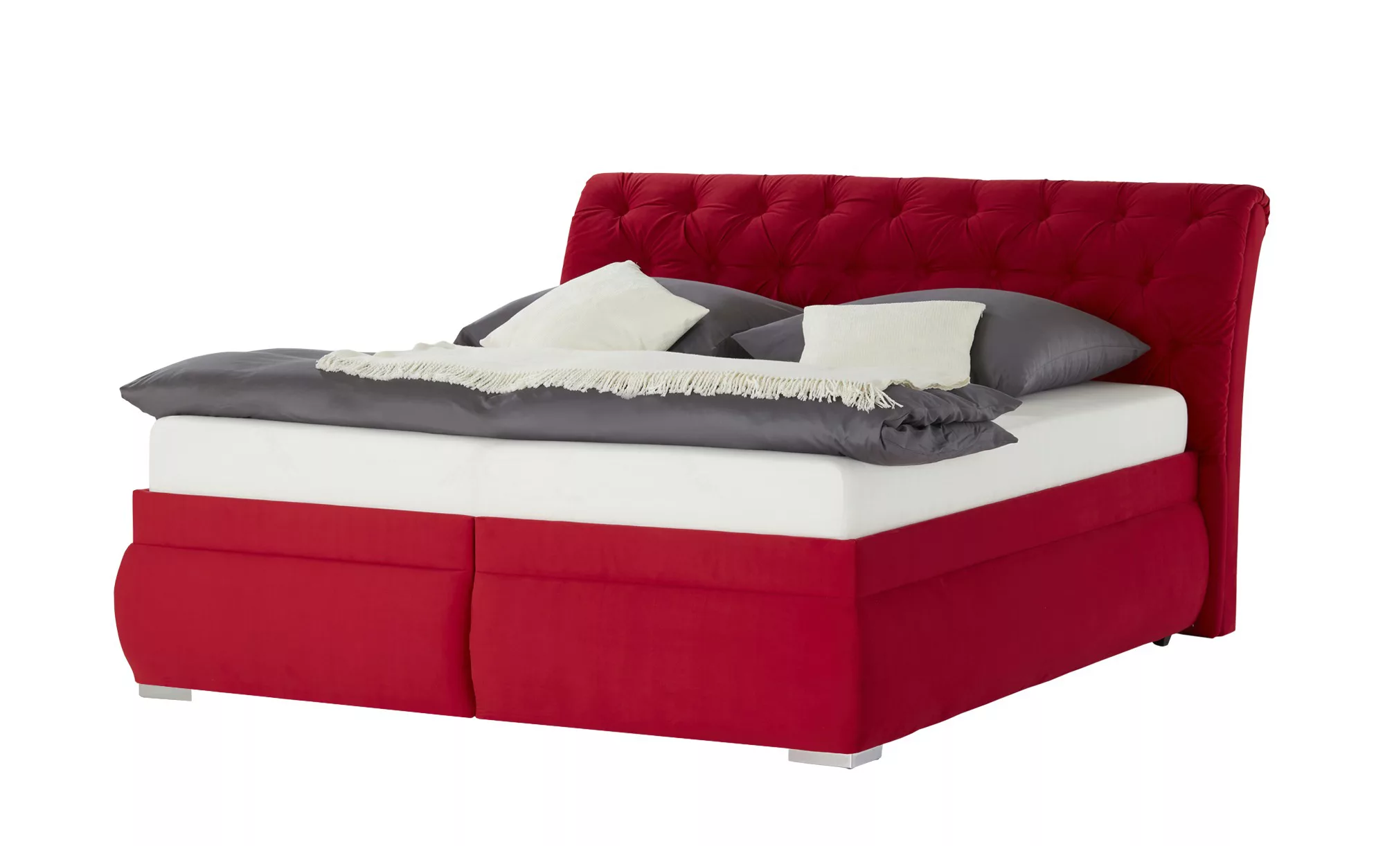 Polsterdoppelbett  Debbie - 200 cm - 116 cm - 239 cm - Sconto günstig online kaufen