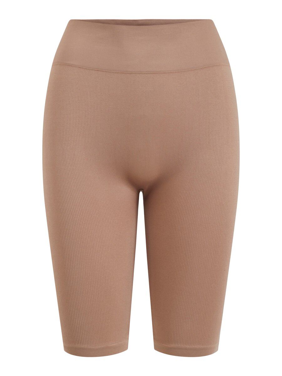 VILA High Waist Radlerhose Damen Braun günstig online kaufen