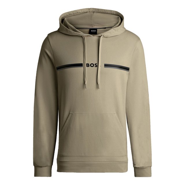 BOSS Kapuzensweatshirt Authentic Hoodie mit Signaturstreifen vorn günstig online kaufen