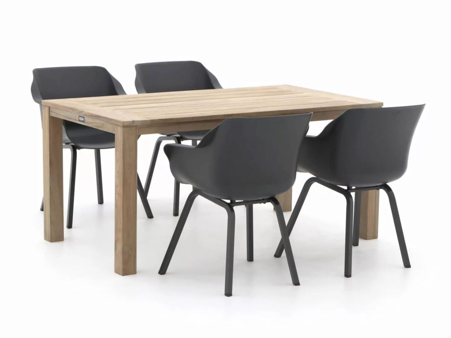 Hartman Sophie Element/ROUGH-S 160 cm Gartenmöbel-Set 5-teilig günstig online kaufen
