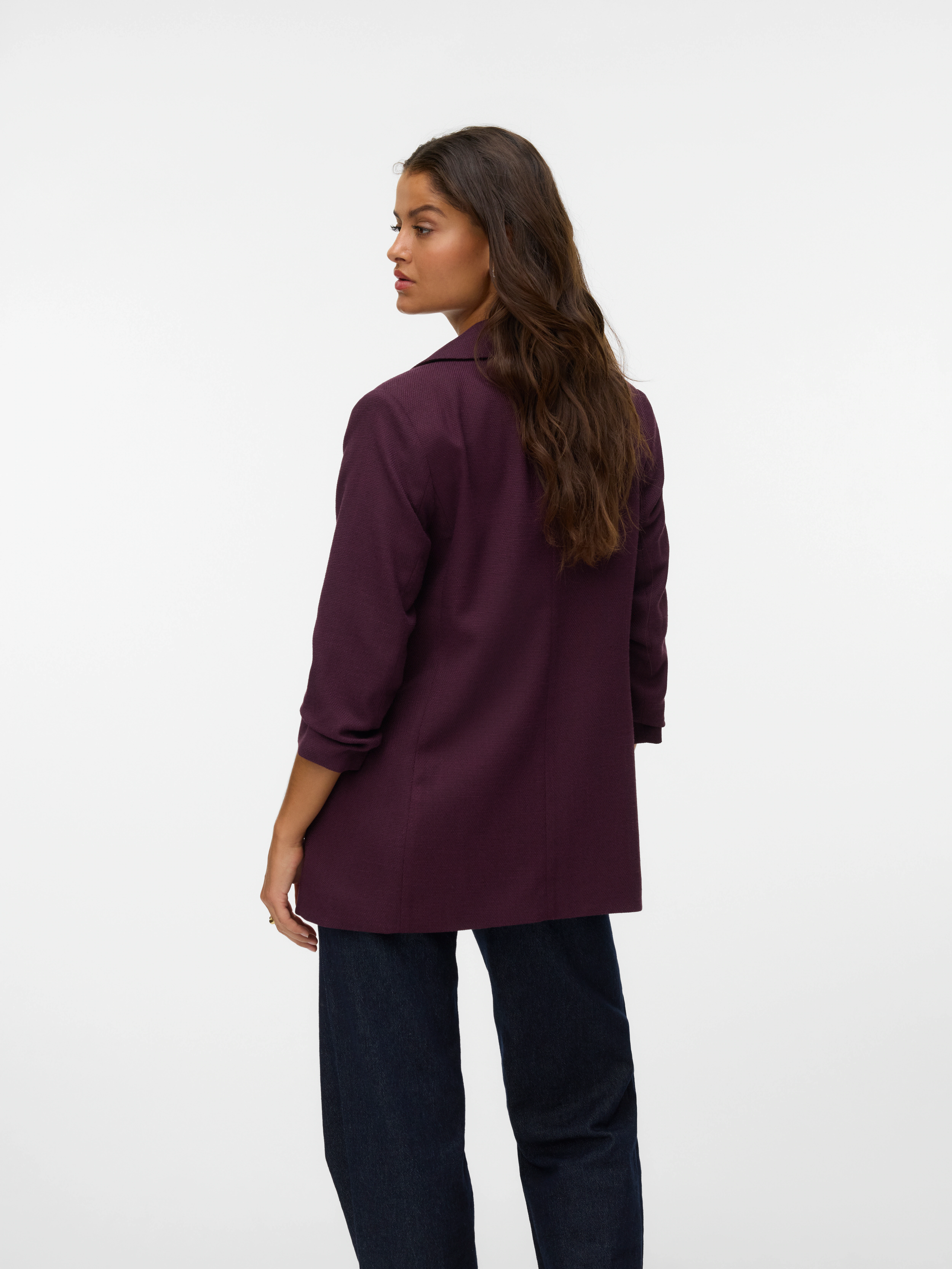 Vero Moda Longblazer "VMFRIDA LS REGULAR BLAZER NOOS", ohne Verschluss und günstig online kaufen