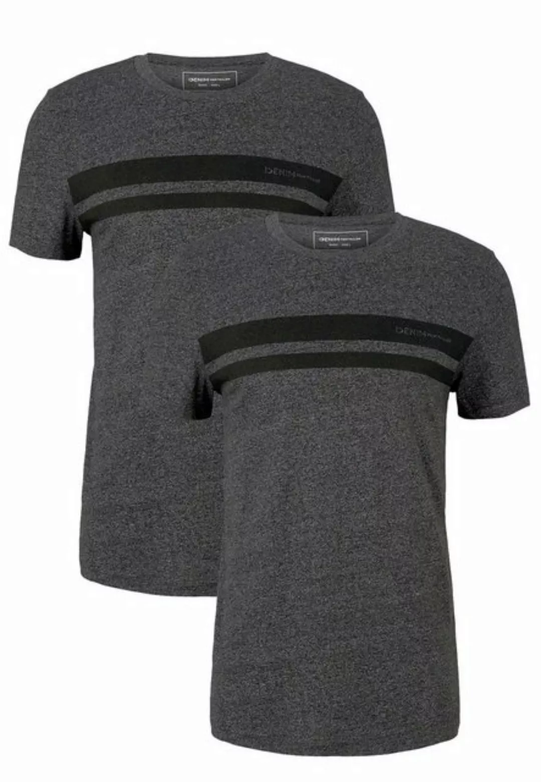 TOM TAILOR T-Shirt 2-er Set Basic T-Shirts (2-tlg) T-Shirts günstig online kaufen