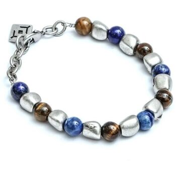 Cryady  Armbänder BR-39 BOGOTA-AZZURRO*METAL/BLUE günstig online kaufen