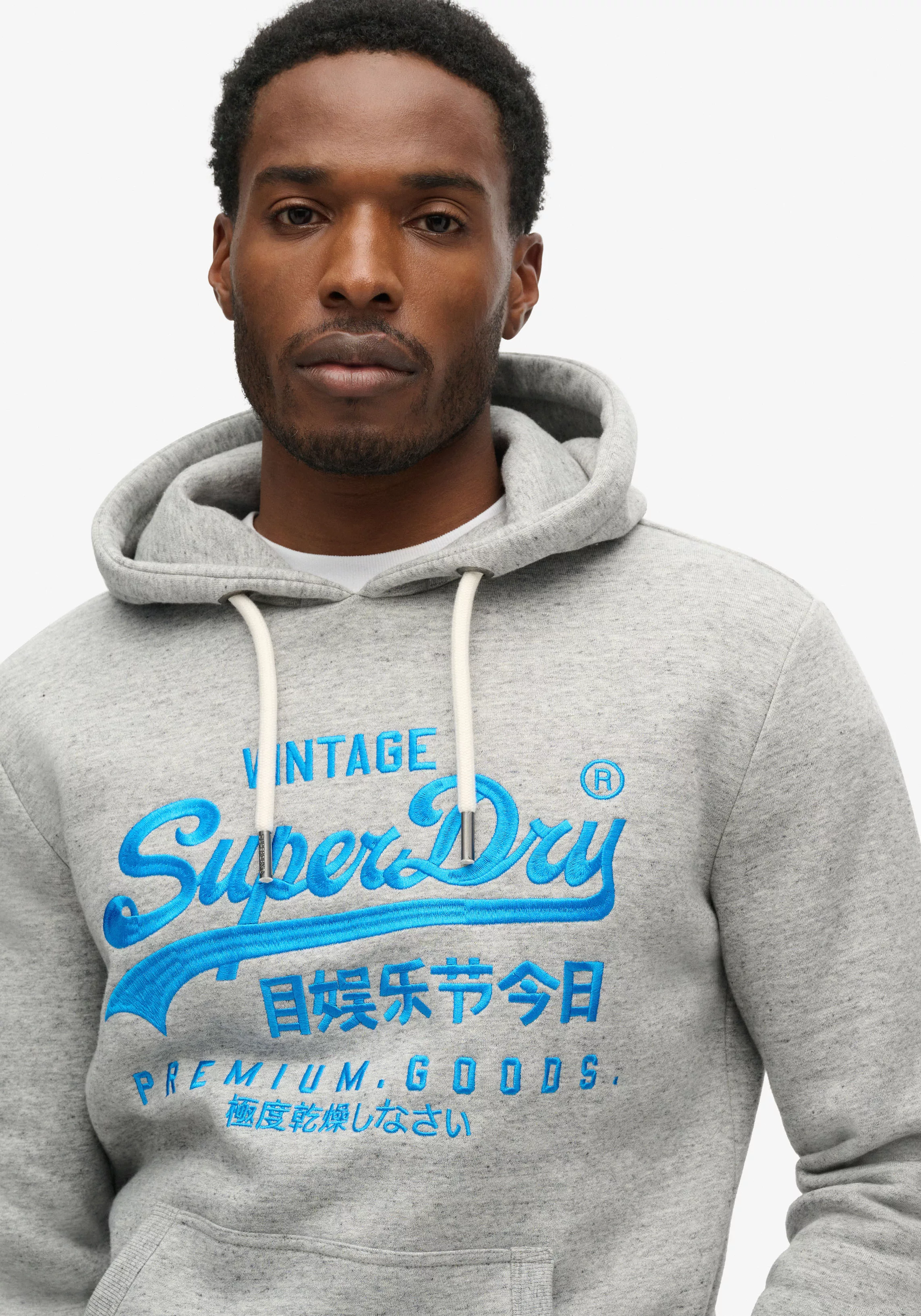 Superdry Kapuzensweatshirt CORE LOGO FADE LOOSE HOOD günstig online kaufen