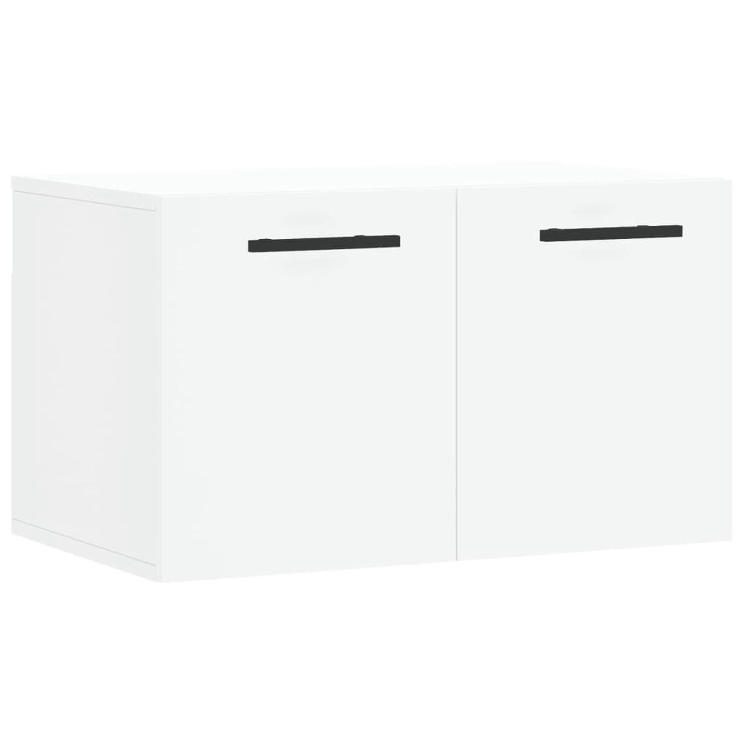 vidaXL Hängeschrank Wandschrank Hängeschrank Aufbewahrung Schwarz 60x36,5x3 günstig online kaufen