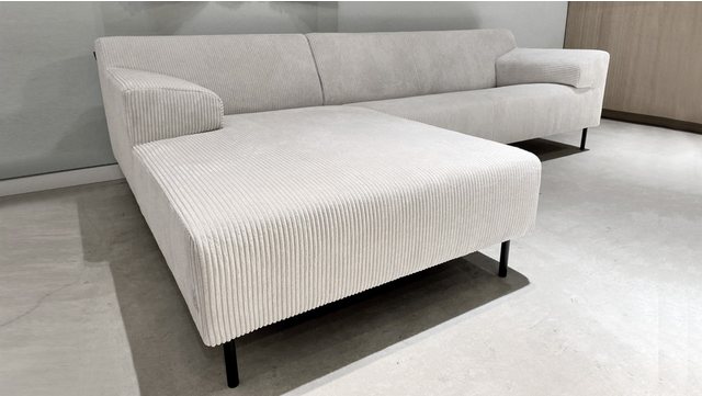 freistil ROLF BENZ Ecksofa ROLF BENZ Ecksofa Freistil 180 links Stoff Cord günstig online kaufen