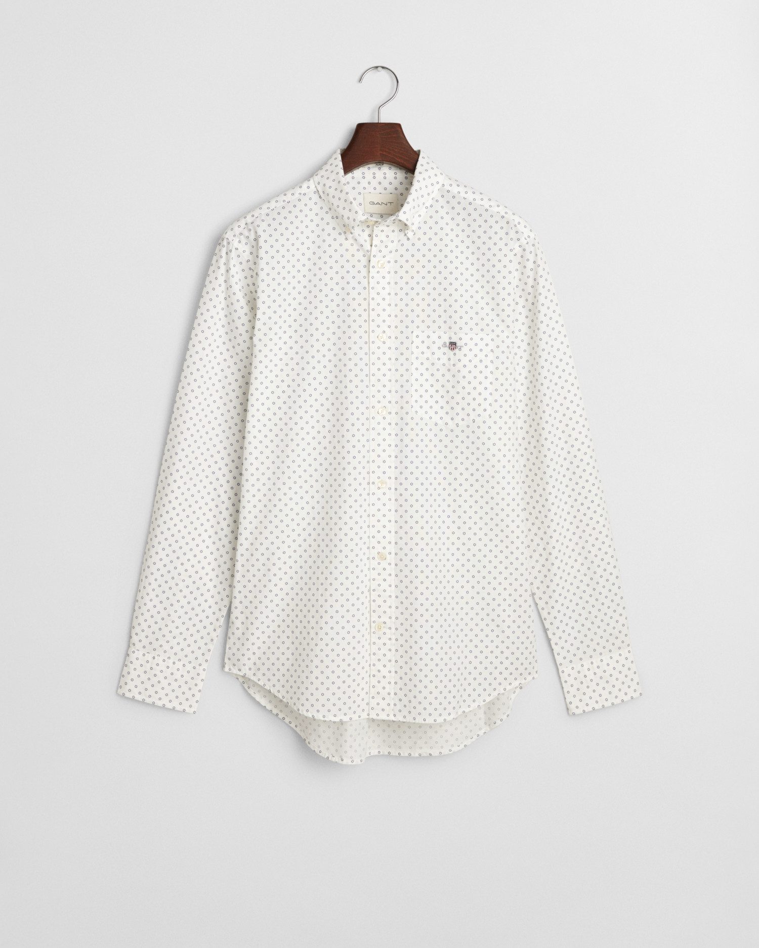 Gant Langarmhemd REG MICRO PRINT SHIRT günstig online kaufen