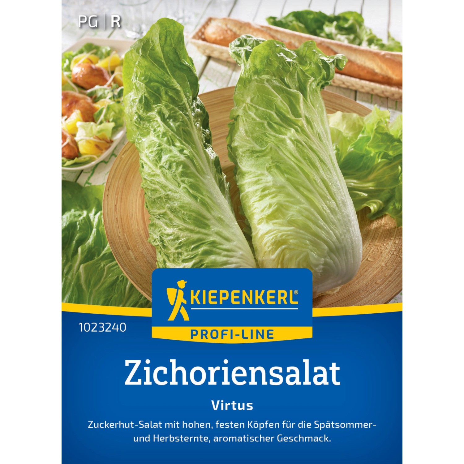 Kiepenkerl Zichoriensalat Virtus F1-Hybride (Cichorium intybus var. foliosu günstig online kaufen