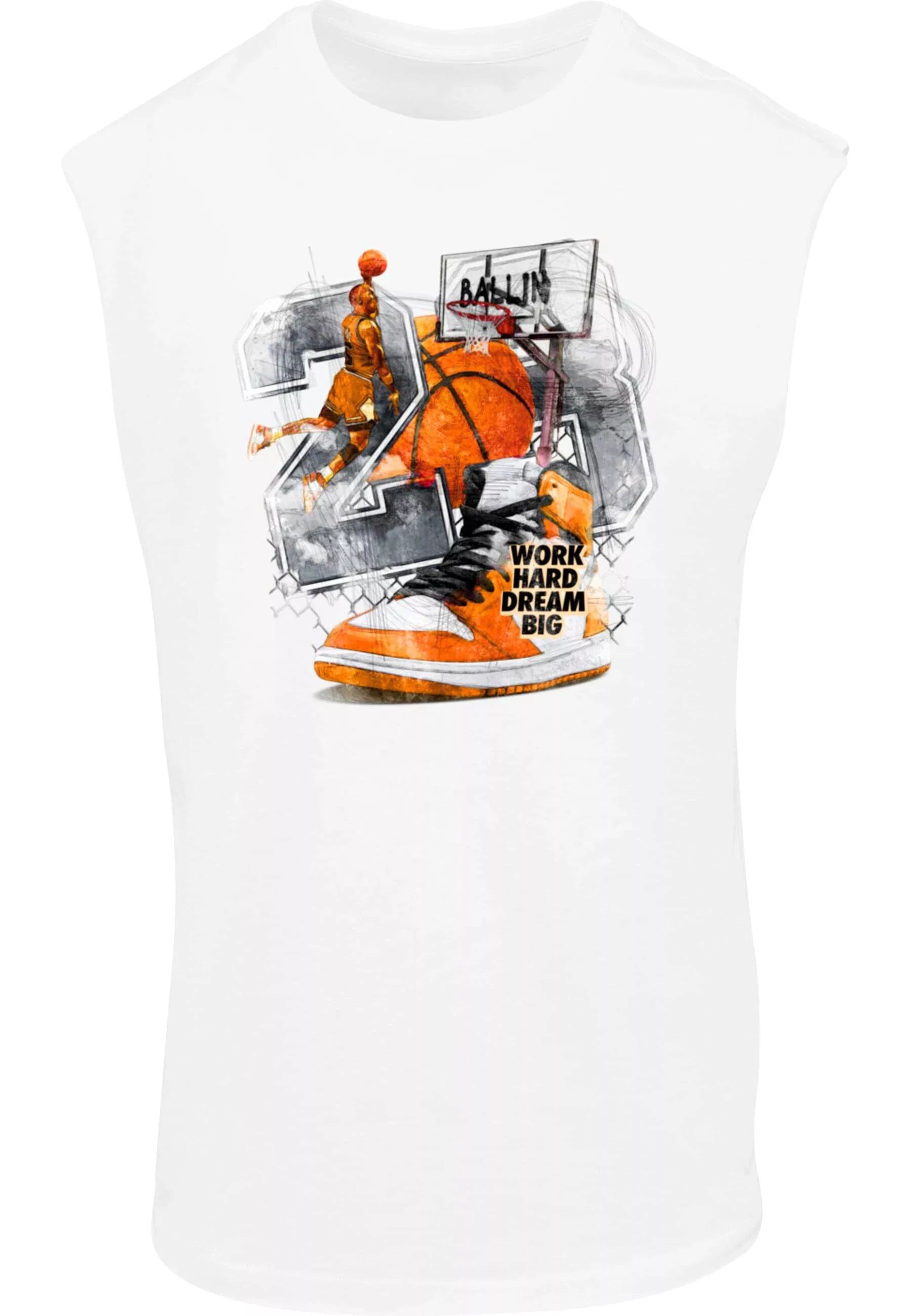 MisterTee T-Shirt "MisterTee Vintage Ballin Sleeveless Tee" günstig online kaufen