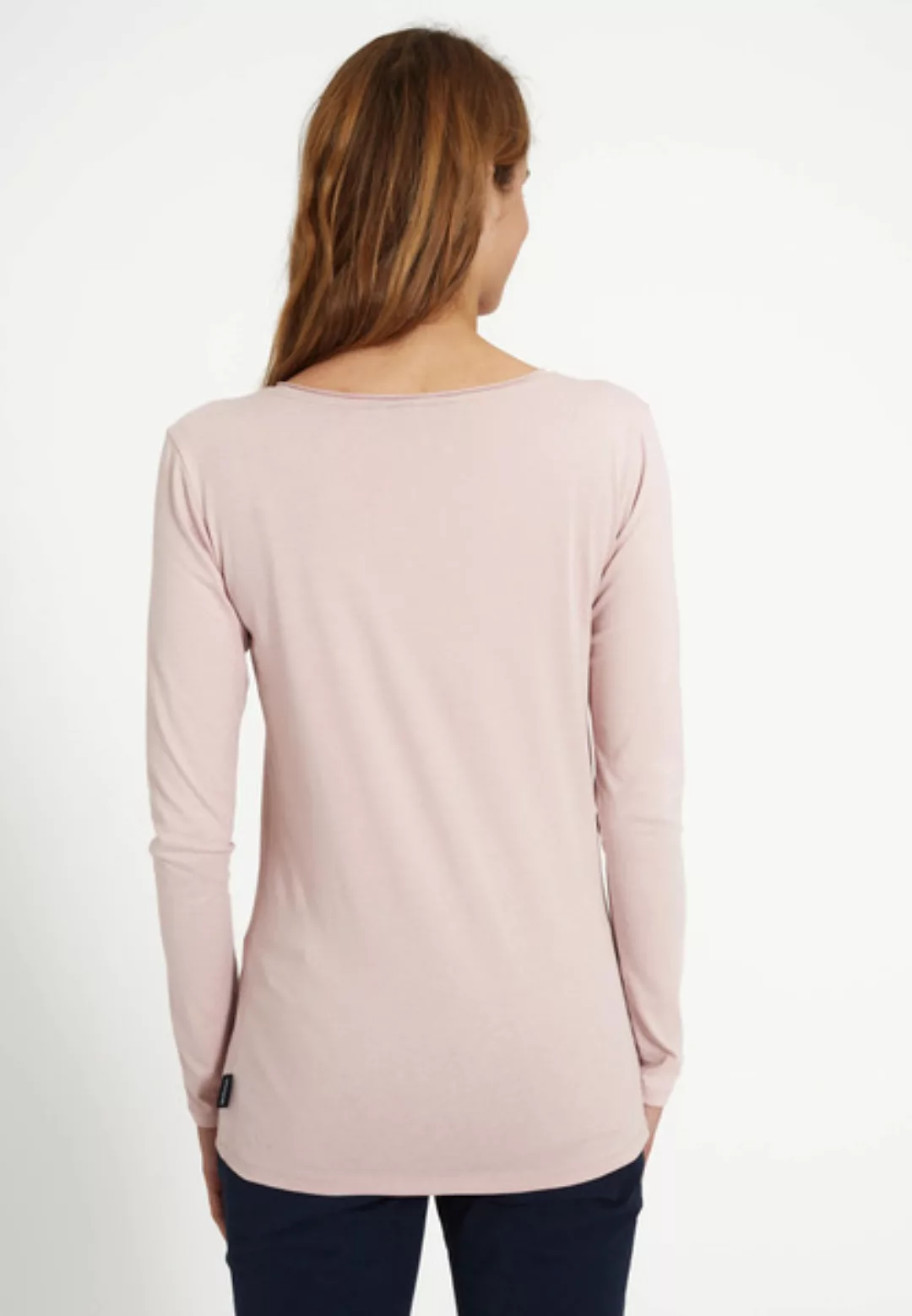 Damen Langarmshirt Aus Baumwolle (Bio) | Basic Longsleeve günstig online kaufen