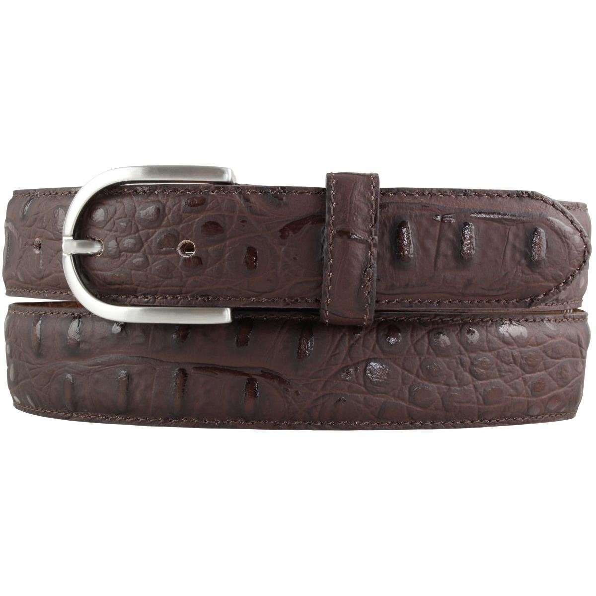 BELTINGER Ledergürtel Damen-Gürtel mit Krokoprägung 3 günstig online kaufen