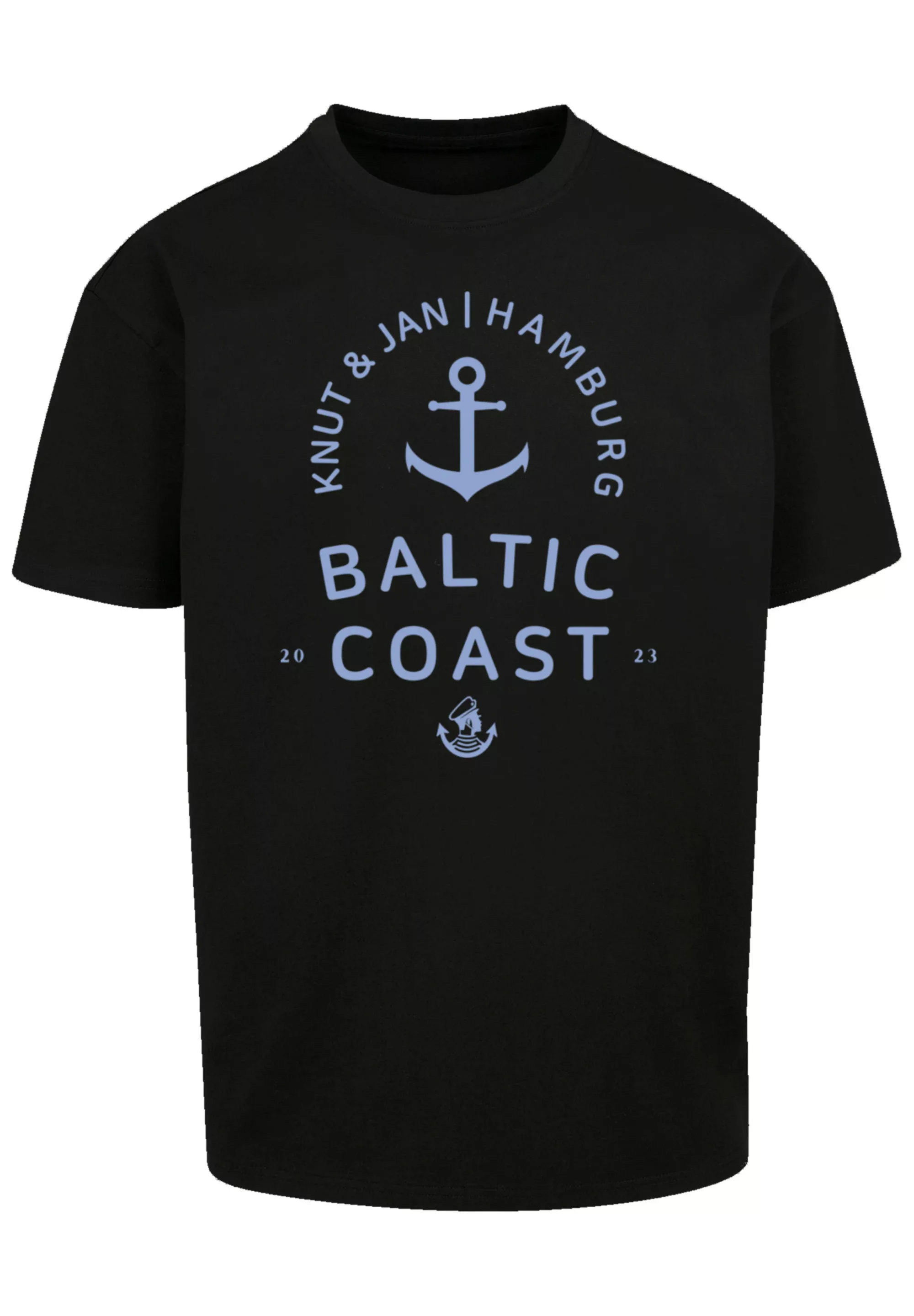 F4NT4STIC T-Shirt "Ostsee Logo Knut & Jan Hamburg", Print günstig online kaufen