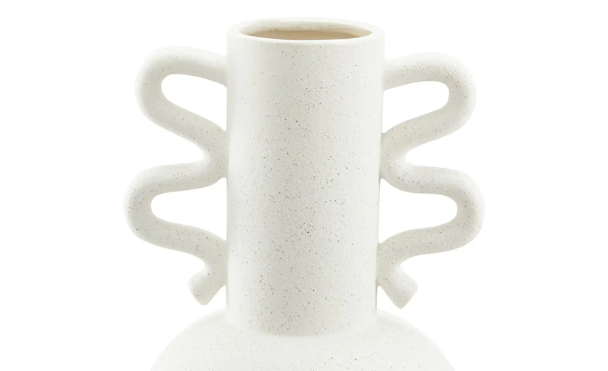 HOME STORY Vase ¦ creme ¦ Steinzeug ¦ Maße (cm): B: 15 H: 28,5 Accessoires günstig online kaufen