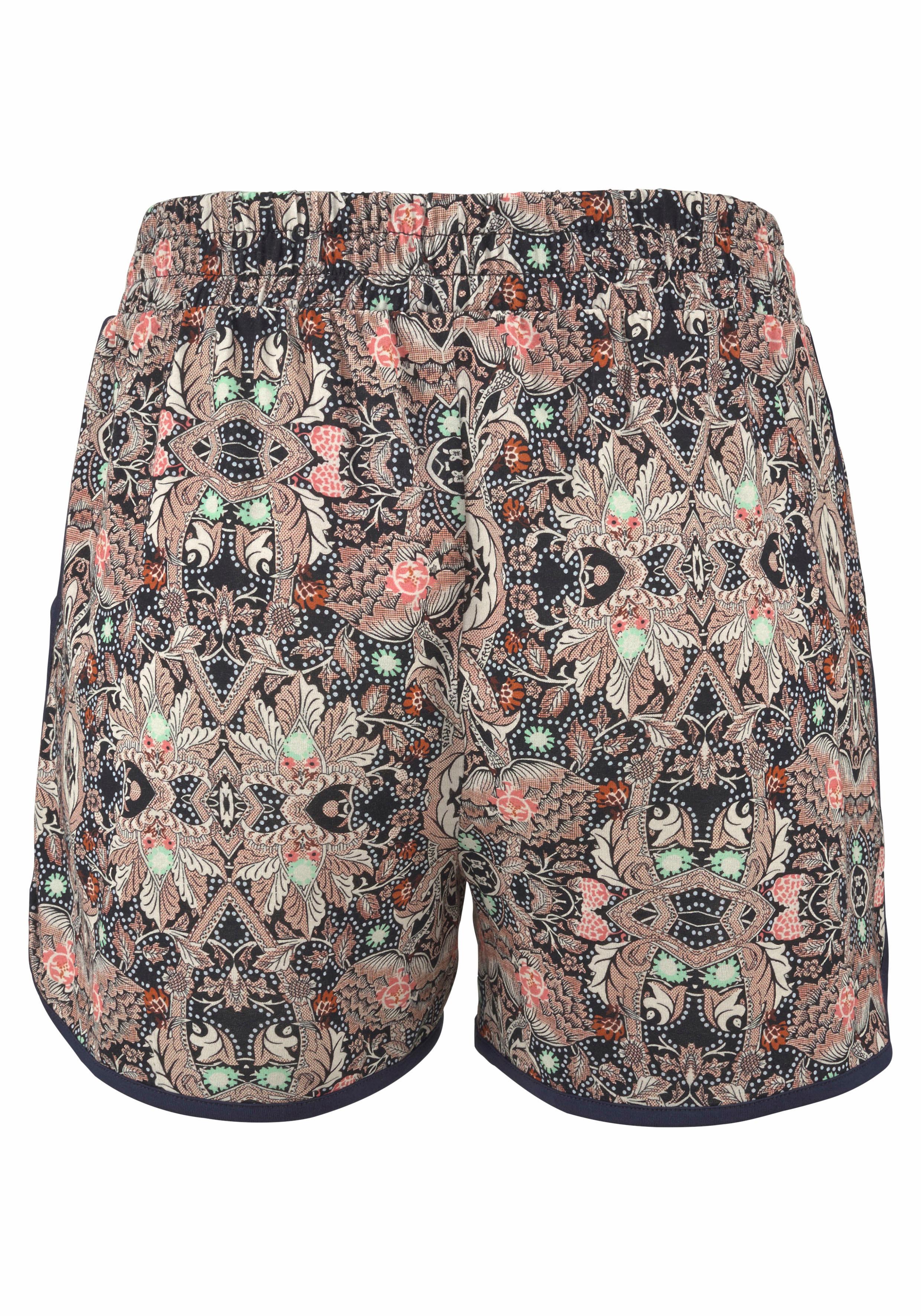 s.Oliver Strandshorts mit Ethnodruck und Taschen, elastischer Gummizugbund, günstig online kaufen